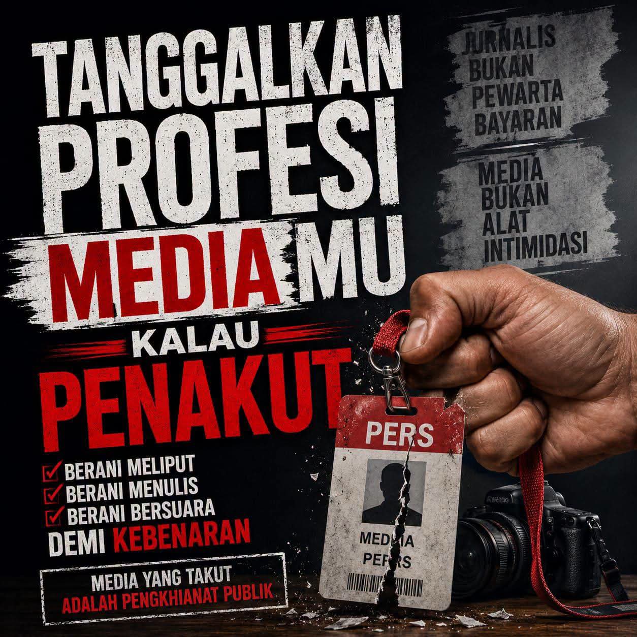 PEMBUNGKAMAN JURNALIS DALAM PROFESI